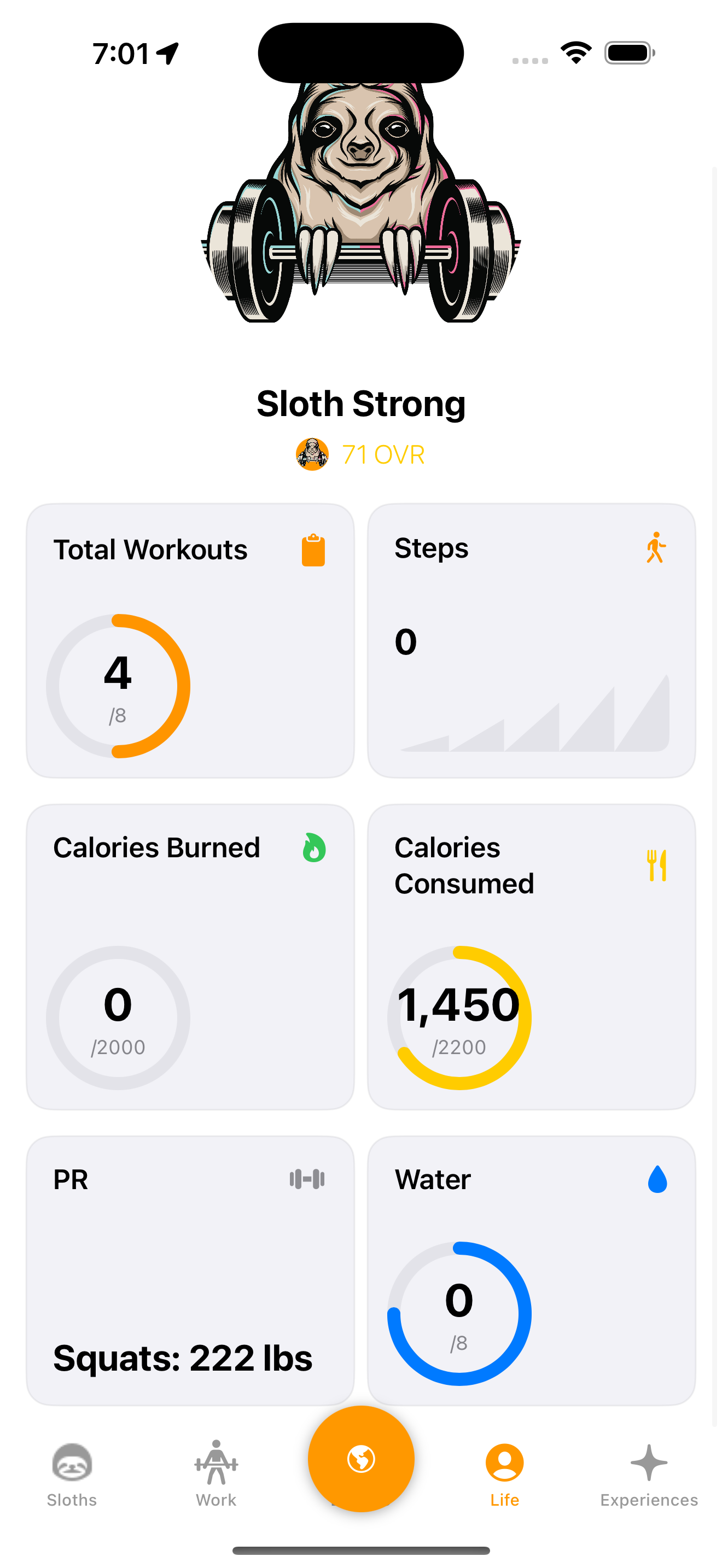 Life metrics